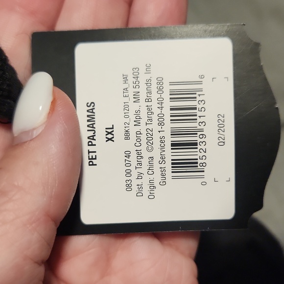 Target Hyde & Eek Dog pet skeleton, Halloween pajamas size XXL - Picture 10 of 12